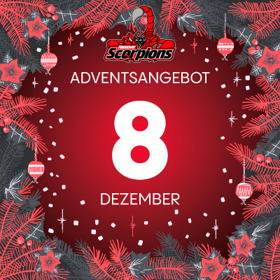 Adventsangebot am 08.12.2025 im Hannover Scorpions Onlineshop
