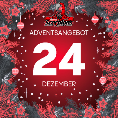 Adventsangebot am 24.12.2025 im Hannover Scorpions Onlineshop