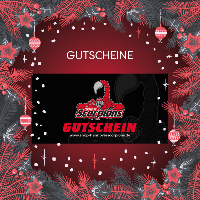 Gutscheine für Fanartikel der Hannover Scorpions
