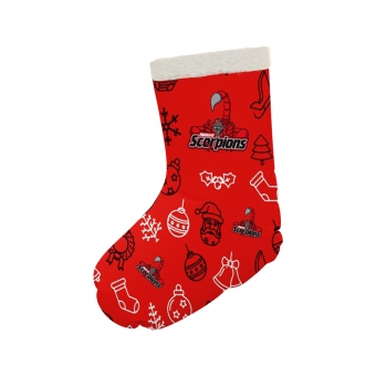 Scorpions - Weihnachtssocke rot - Logo