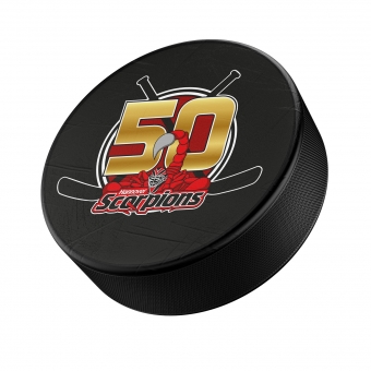 Scorpions - Fan Puck - 50 Jahre Logo